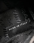 Re-Nylon Saffiano Re-Edition 2005 Shoulder Bag Black