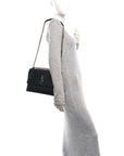 Calfskin Large Monogram Sunset Black
