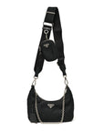 Nylon Re-Edition 2005 Shoulder Bag Black
