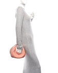 Lambskin Padded Intrecciato Mini Jodie Peachy