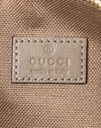 GG Shadow Monogram Ophidia Top Handle Bowler Bag Taupe