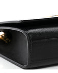 Grain De Poudre Small Classic Monogram Kate Satchel Black