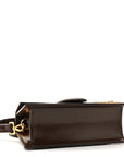 Smooth Calfskin Le Bambino Dark Brown