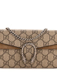 GG Supreme Monogram Super Mini Dionysus Shoulder Bag Taupe