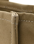 Cotton Canvas Medium The Traveler Tote Bag Slate Green