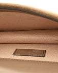 GG Supreme Monogram Super Mini Dionysus Shoulder Bag Taupe