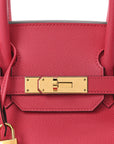 Epsom Birkin 30 Rose Extreme