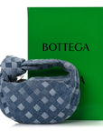 Nappa Denim Effect Intrecciato Mini Jodie Denim