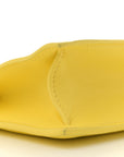 Smooth Calfskin La Petite Pochette Rond Carre Yellow