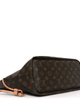 Monogram Inside Out Neverfull Bandouliere MM Rouge Sari
