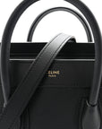 Smooth Calfskin Nano Luggage Black