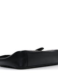 Calfskin Matelasse Medium GG Marmont Shoulder Bag Black