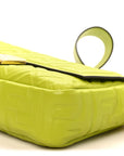 Nappa FF 1974 Embossed Baguette Wasabi