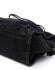 Washed Denim Classic Hardware Medium Le City Black