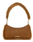 Suede Shearling Le Bisou Doux Camel