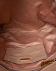 Soft Calf Studded Shopping Tote Cammeo