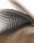 Soft Grained Calfskin Small Puzzle Edge Bag Pearl Grey