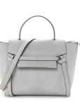 Grained Calfskin Micro Belt Bag Cloud