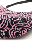 Maglia Jacquard Cleo Shoulder Bag Black Rosa
