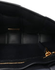 Nappa Maxi Intreccio Small Padded Cassette Crossbody Bag Deep Blue