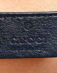 Vintage Effect Calfskin Matelasse Diagonal Super Mini Torchon GG Marmont Shoulder Bag Blue Agata Mystic White