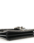 GG Supreme Monogram Crystal Small Dionysus Shoulder Bag Black