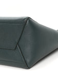 Soft Grained Calfskin Sangle Bucket Bag Amazone