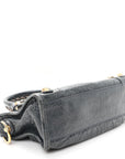 Agneau Giant 12 Gold Hardware Mini City Anthracite