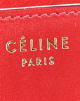 Box Calfskin Medium Classic Box Flap Bag Red
