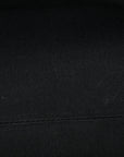 Coated Canvas Calfskin La Greca Signature Tote Bag Black Khaki