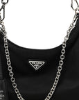 Nylon Re-Edition 2005 Shoulder Bag Black