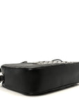 Calfskin Matelasse Monogram Lou Camera Bag Black