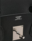 Epsom Birkin 30 Black