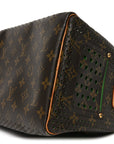 Monogram Perforated Speedy 30 Green
