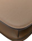 Box Calfskin Medium Classic Box Flap Bag Camel