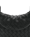 Nappa Intrecciato Small Gemelli Black