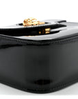 Patent Mini La Medusa Bag Black