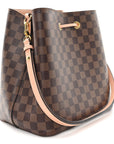 Damier Ebene Neonoe MM Venus Pink