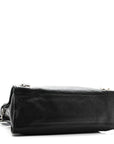 Chevre Gold Metallic Edge Hardware City Black