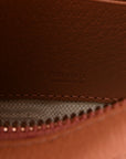 GG Supreme Monogram Textured Calfskin Web Mini Ophidia Half Moon Hobo Rose Pink