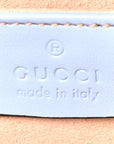 Calfskin Matelasse Small GG Marmont Chain Shoulder Bag Porcelain Light Blue