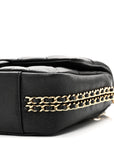 Caviar Quilted Small CC You Flap Black