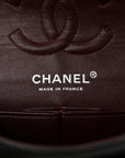 Lambskin Quilted Small Double Flap Black