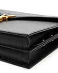 Grain De Poudre Monogram Cassandra Clasp Bag Black Rouge Legion