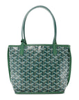 Goyardine Reversible Mini Anjou Green