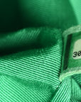 Caviar Quilted Medium Boy Flap Green