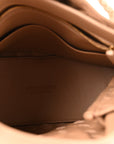 Nappa Intrecciato Small Andiamo Shoulder Bag Biscuit