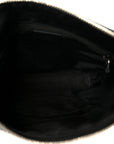 GG Supreme Monogram Web Messenger Bag Black