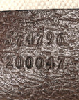 Soft GG Supreme Monogram Medium Ophidia Belt Bag Dark Brown