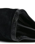 Suede Patent GG Web Medium Ophidia Chain Shoulder Bag Black